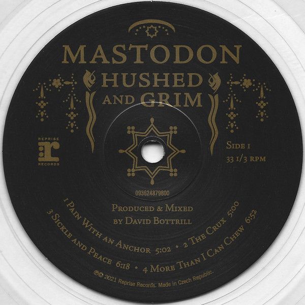 Платівка Mastodon – Hushed And Grim (2LP, Limited Edition, Clear)|Мастодонт