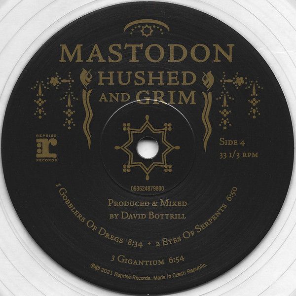 Платівка Mastodon – Hushed And Grim (2LP, Limited Edition, Clear)|Мастодонт