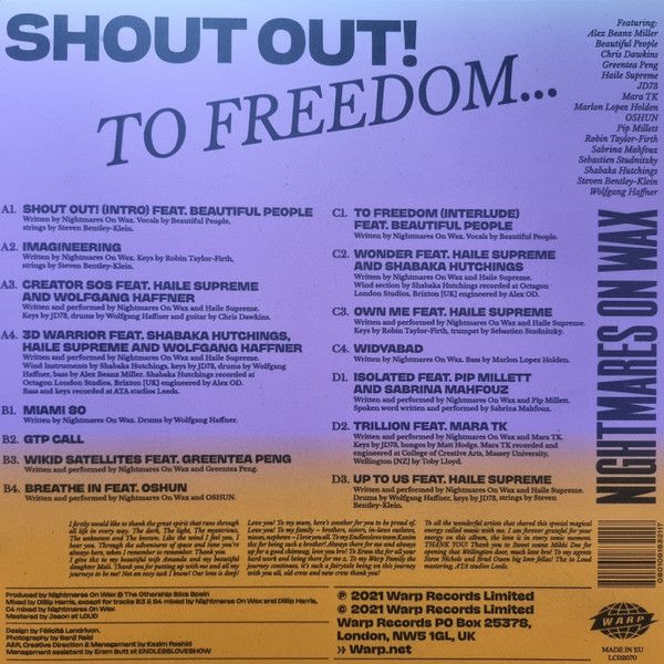 Платівка Nightmares On Wax – Shout Out! To Freedom...|Кошмари на воску(2xLP)