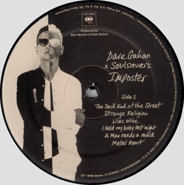 Платівка Dave Gahan & Soulsavers – Imposter | Дейв Гаан і Soulsavers - Самозванець