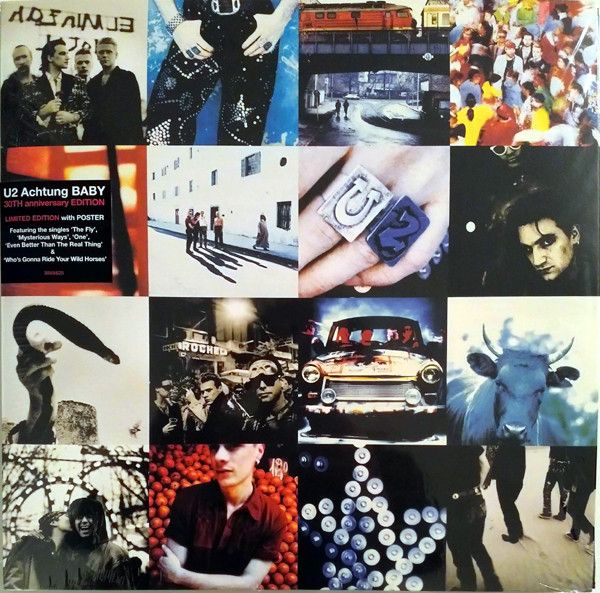 Платівка U2 – Achtung Baby(Limited Edition, Reissue, Remastered, 30th Anniversary)|U2-Увага малюк(2xLP)
