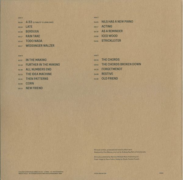 Платівка Nils Frahm – Old Friends New Friends|Нільс Фрам-Старі друзі, нові друзі(2xLP)