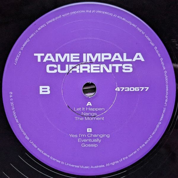 Платівка Tame Impala – Currents|Приручити імпалу-Течії(2xLP)