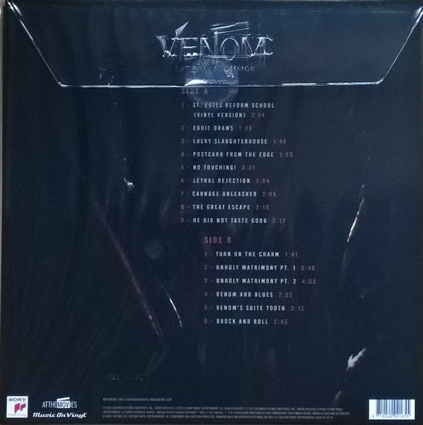 Платівка Marco Beltrami – Venom: Let There Be Carnage (Original Motion Picture Soundtrack)|Марко Бельтрамі