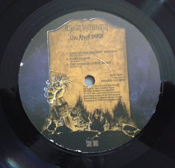 Платівка Iron Maiden – Live After Death|Iron Maiden - Жити після смерті (2xLP)