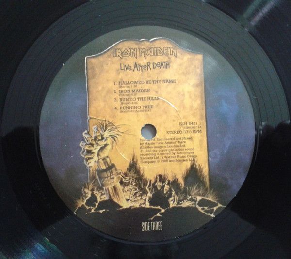 Платівка Iron Maiden – Live After Death|Iron Maiden - Жити після смерті (2xLP)
