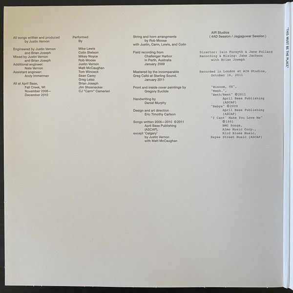 Платівка Bon Iver – Bon Iver, Bon Iver|Бон Івер(2xLP)