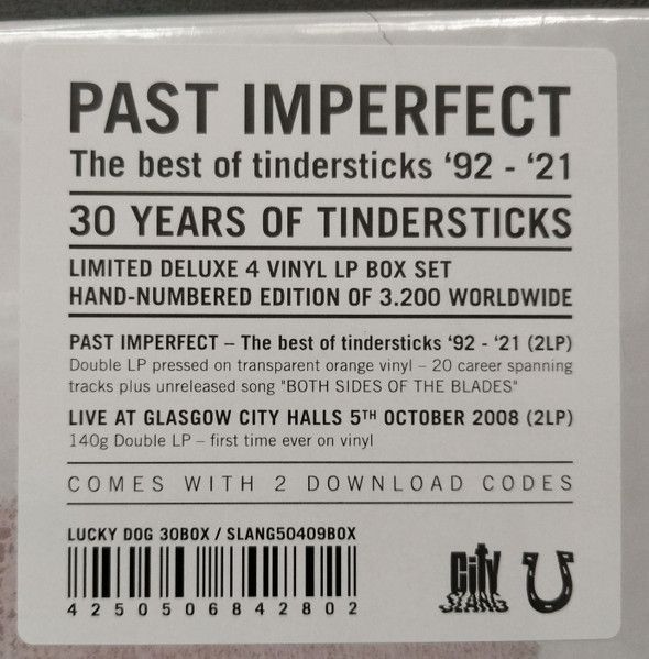 Платівка Tindersticks – Past Imperfect: The Best Of Tindersticks '92 - '21|Тіндерстікс-Минулий недосконалий час: Найкраще з Тіндерстікс '92 - '21(4xLP)