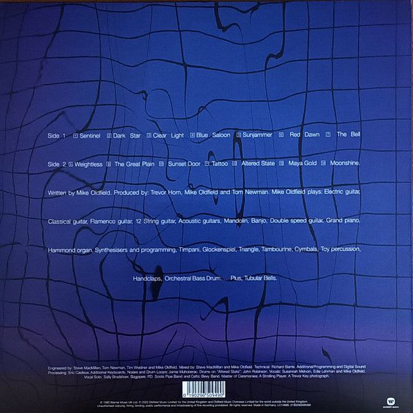 Платівка Mike Oldfield – Tubular Bells II (Limited Edition, Repress, Blue Marbled)|Майк Олдфілд