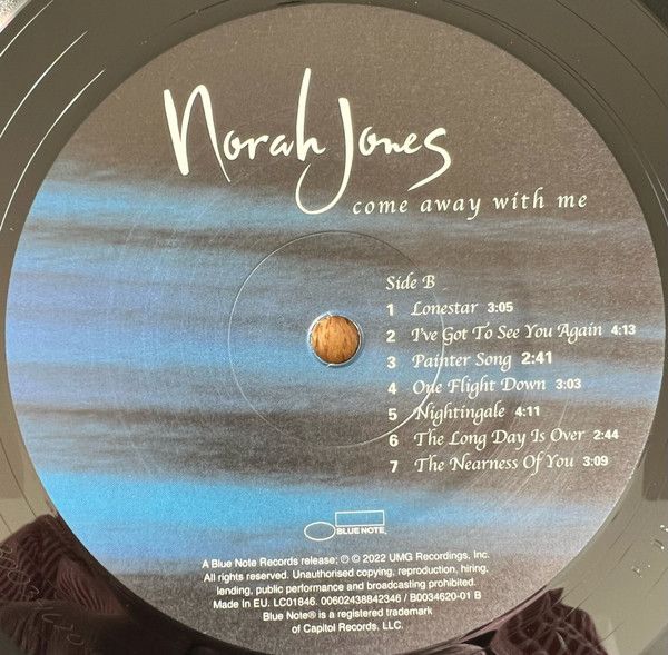 Платівка Norah Jones – Come Away With Me|Нора Джонс