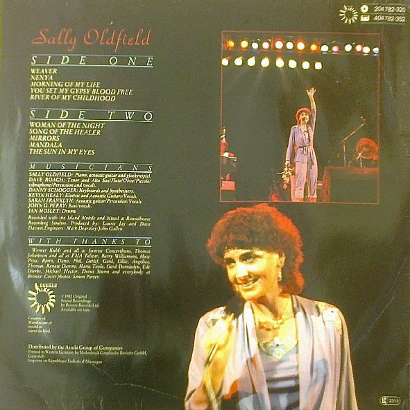 Платівка Sally Oldfield – In Concert