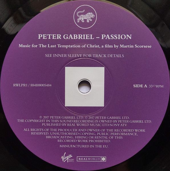 Платівка Peter Gabriel – Passion|Пітер Габріель(2xLP)