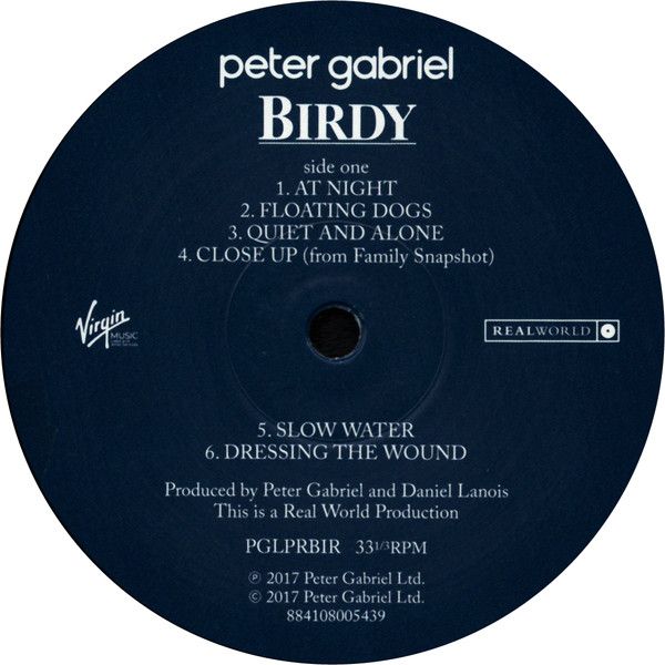 Платівка Peter Gabriel – Birdy|Пітер Габріель-Пташка