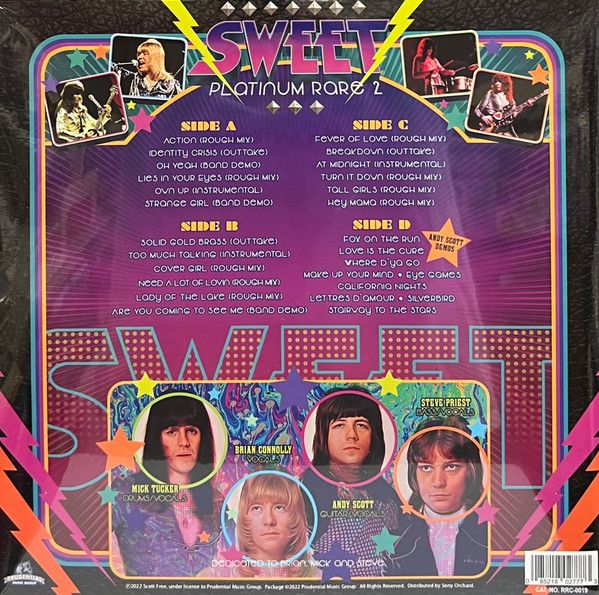 Платівка Sweet – Platinum Rare 2|Солодкий