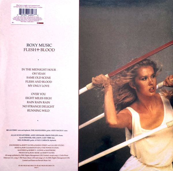 Платівка Roxy Music – Flesh + Blood|Музика Роксі-Плоть + Кров