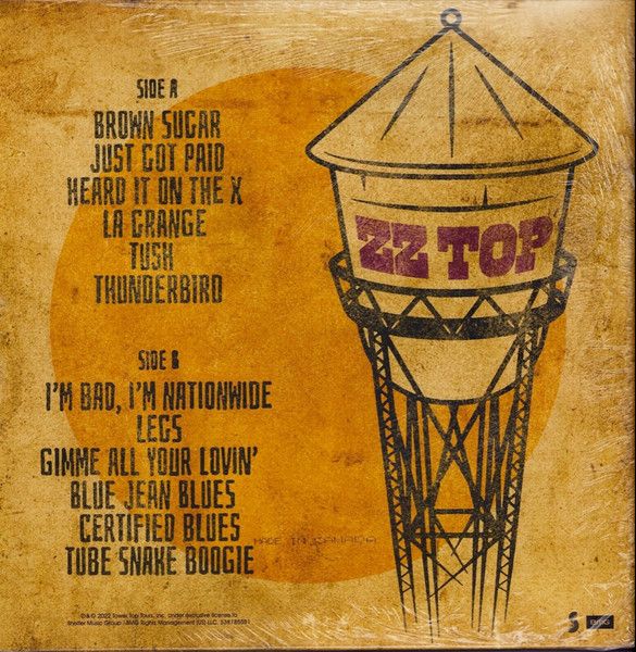 Платівка ZZ Top – Raw ('That Little Ol' Band From Texas' Original Soundtrack)|ZZ Top-Сирий