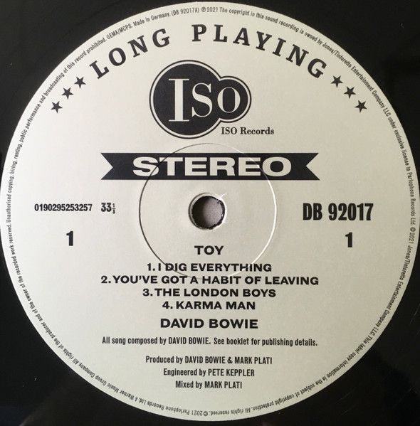 Платівка David Bowie – Toy|Девід Боуї(2xLP)