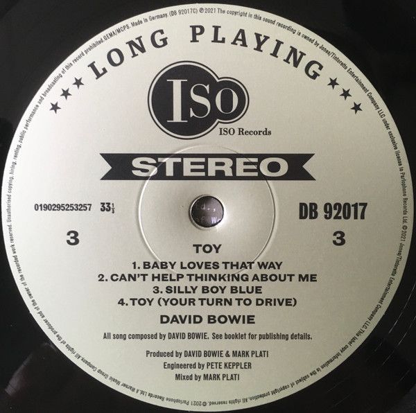 Платівка David Bowie – Toy|Девід Боуї(2xLP)