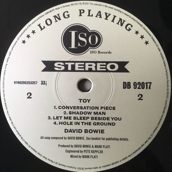Платівка David Bowie – Toy|Девід Боуї(2xLP)