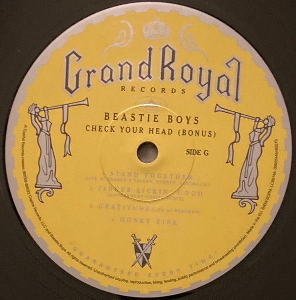 Платівка Beastie Boys – Check Your Head | Бісті Бойз  –  Чек Йор Хед (4LP)