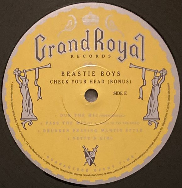 Платівка Beastie Boys – Check Your Head | Бісті Бойз  –  Чек Йор Хед (4LP)