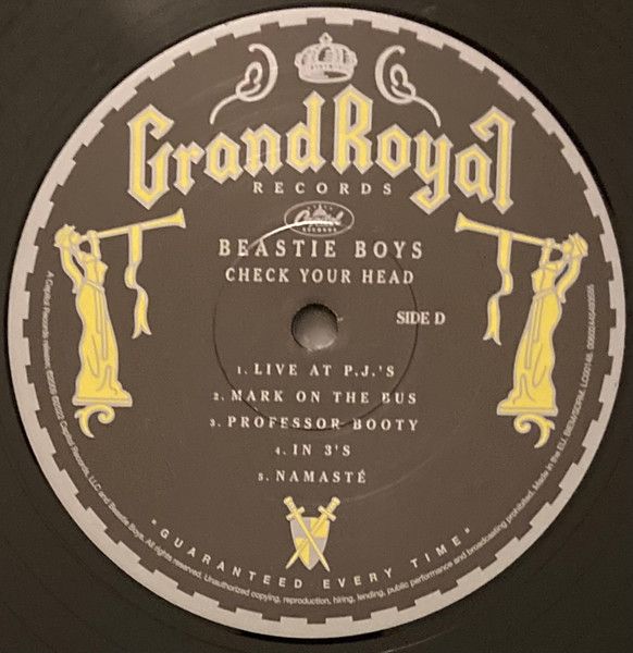 Платівка Beastie Boys – Check Your Head | Бісті Бойз  –  Чек Йор Хед (4LP)