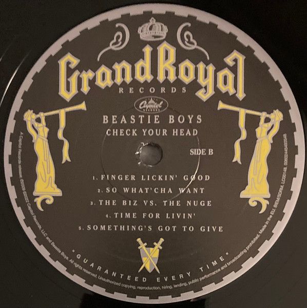 Платівка Beastie Boys – Check Your Head | Бісті Бойз  –  Чек Йор Хед (4LP)