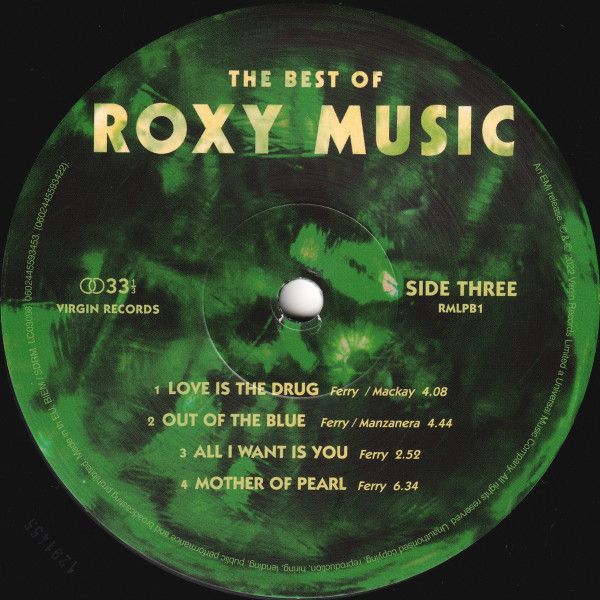 Платівка Roxy Music – The Best Of Roxy Music|Музика Роксі-Найкраща музика Роксі(2xLP)