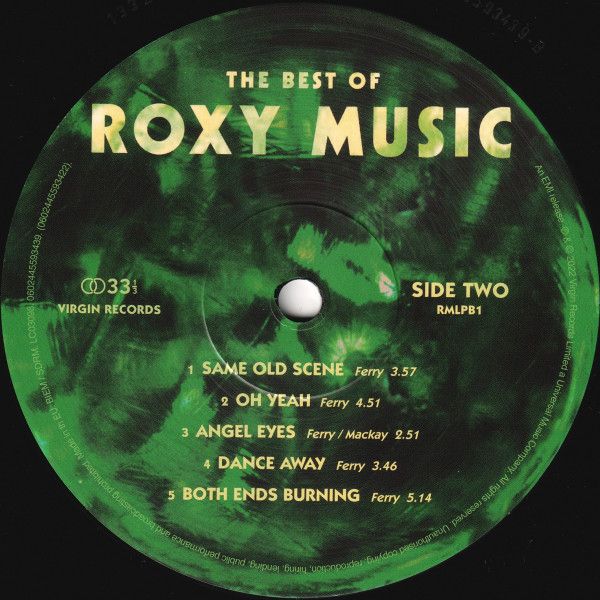 Платівка Roxy Music – The Best Of Roxy Music|Музика Роксі-Найкраща музика Роксі(2xLP)
