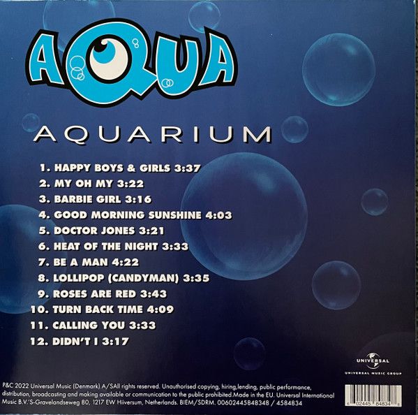 Платівка Aqua – Aquarium|Аква-Акваріум