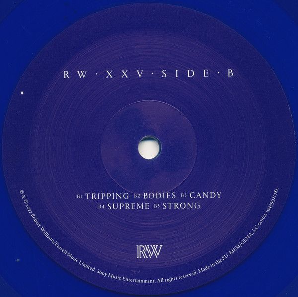 Платівка Robbie Williams – XXV|Роббі Вільямс(2xLP)