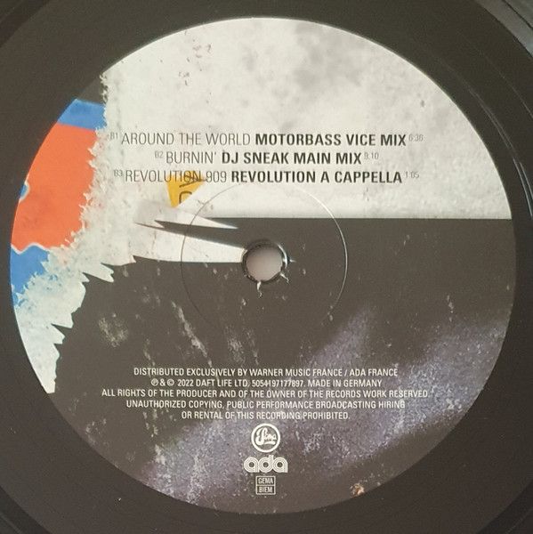 Платівка Daft Punk – "Homework" Remixes|Дафт Панк-Домашня робота(2xLP)