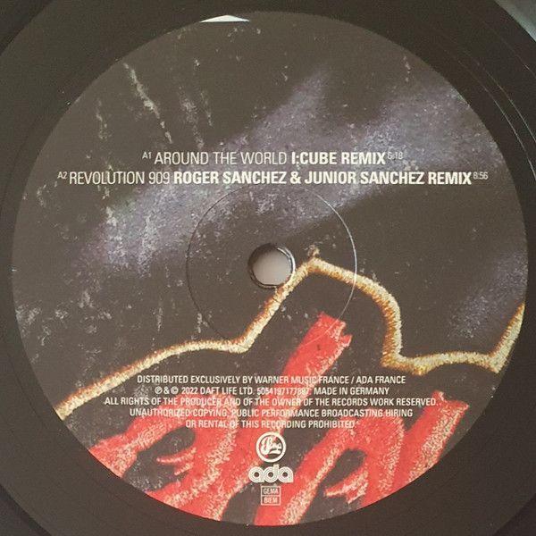 Платівка Daft Punk – "Homework" Remixes|Дафт Панк-Домашня робота(2xLP)