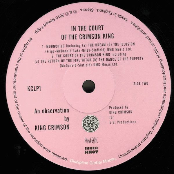 Платівка King Crimson – In The Court Of The Crimson King|Король Багряний