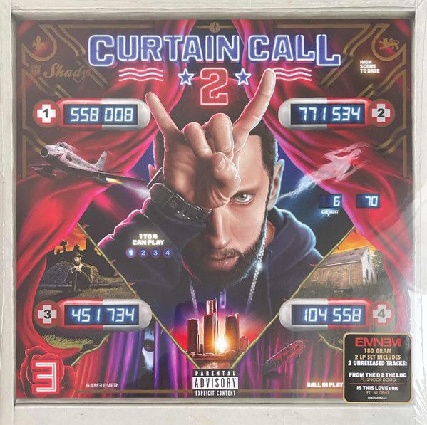 Платівка Eminem – Curtain Call 2|Емінем-Дзвінок завіси 2(2xLP)