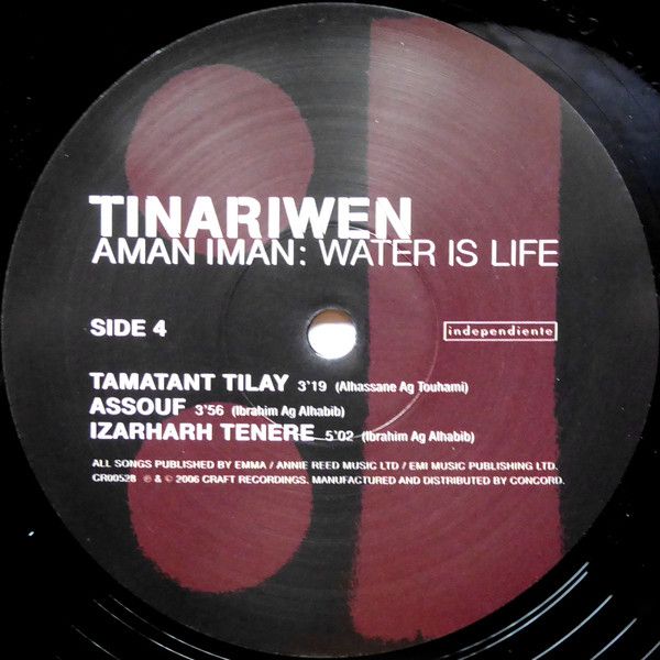 Платівка Tinariwen – Aman Iman: Water Is Life|Тінарівен-Аман Іман(2xLP)