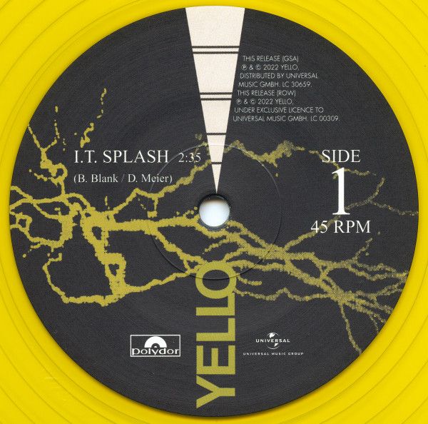 Платівка Yello – Solid Pleasure / I.T. Splash|Привіт-Суцільне задоволення/ІТ-сплеск(2xLP)