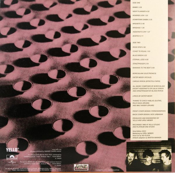 Платівка Yello – Solid Pleasure / I.T. Splash|Привіт-Суцільне задоволення/ІТ-сплеск(2xLP)