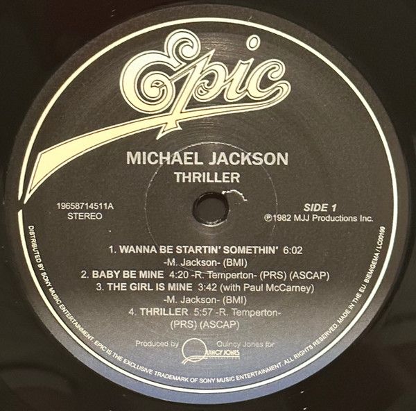 Платівка Michael Jackson – Thriller (40th Anniversary)|Майкл Джексон