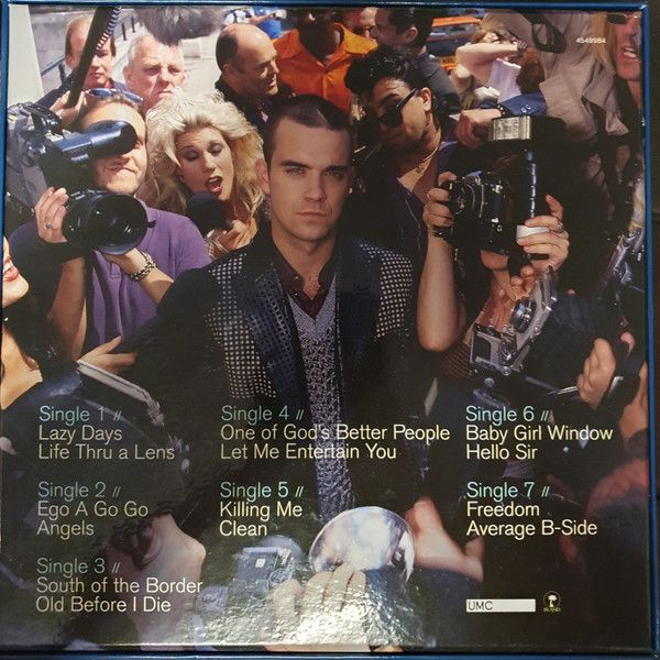 Платівка Robbie Williams – Life Thru A Lens (Box-Set, Limited Edition, 25th Anniversary Edition)|Роббі Вільямс-Життя через об'єктив(7xLP)