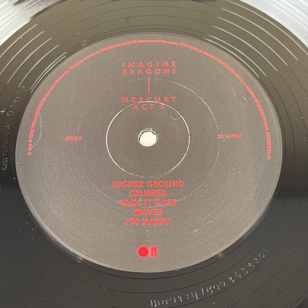 Платівка Imagine Dragons – Mercury - Act 2|Уявіть собі драконів-Меркурій – дія 2(2xLP)