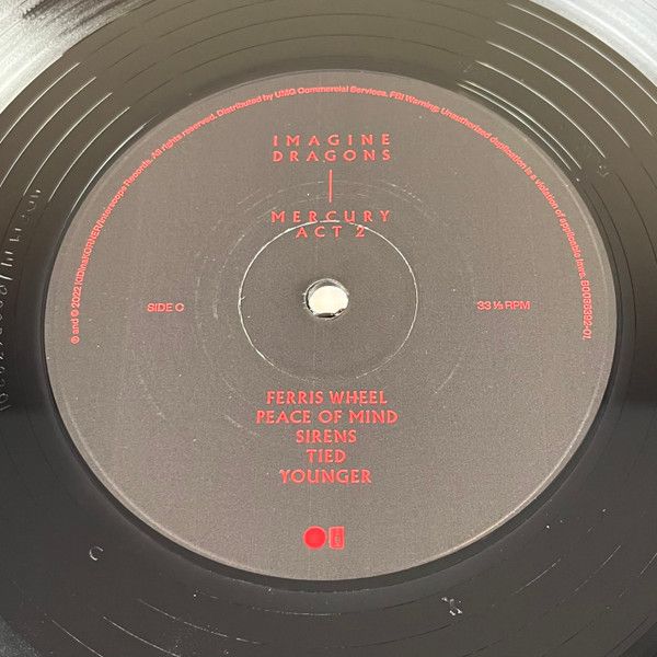 Платівка Imagine Dragons – Mercury - Act 2|Уявіть собі драконів-Меркурій – дія 2(2xLP)