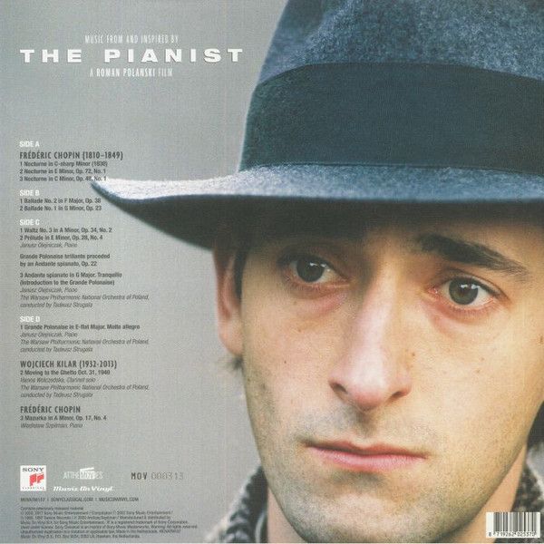 Платівка Frederic Chopin / Wojciech Kilar – The Pianist (Music From And Inspired By The Pianist)|Войцех Кілар(2xLP)