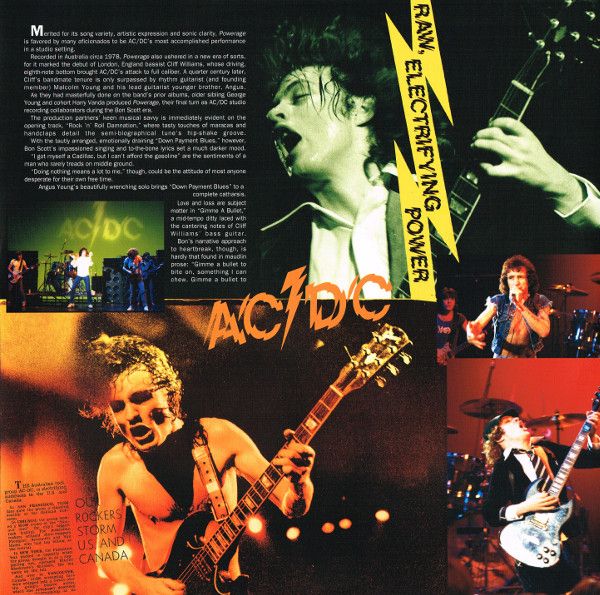 Платівка AC/DC - Powerage|ЕЙСІ ДІСІ-Потужність