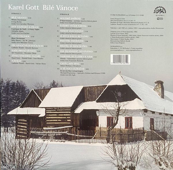 Платівка Karel Gott – Bile Vanoce|Карел Готт
