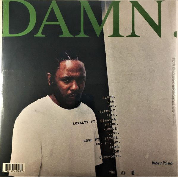 Платівка Kendrick Lamar – Damn|Кендрік Ламар-Проклятий(2xLP)