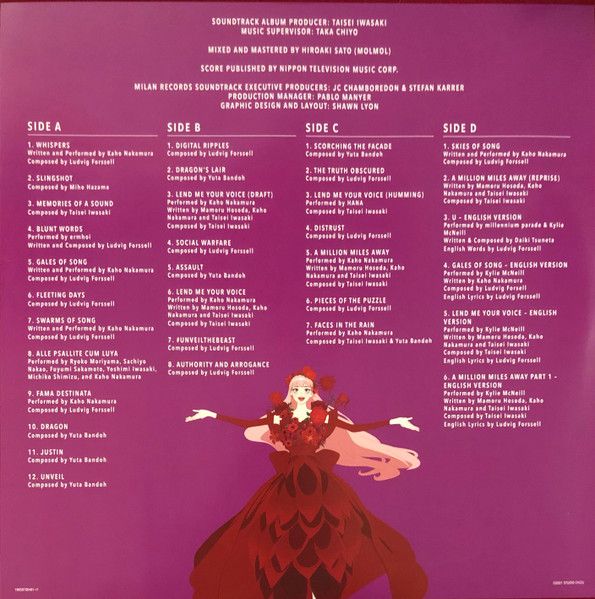 Платівка Taisei Iwasaki, Ludvig Forssell – Belle (Original Motion Picture Soundtrack)|Тайсей Івасакі,Людвіг Форсселл (2LP)