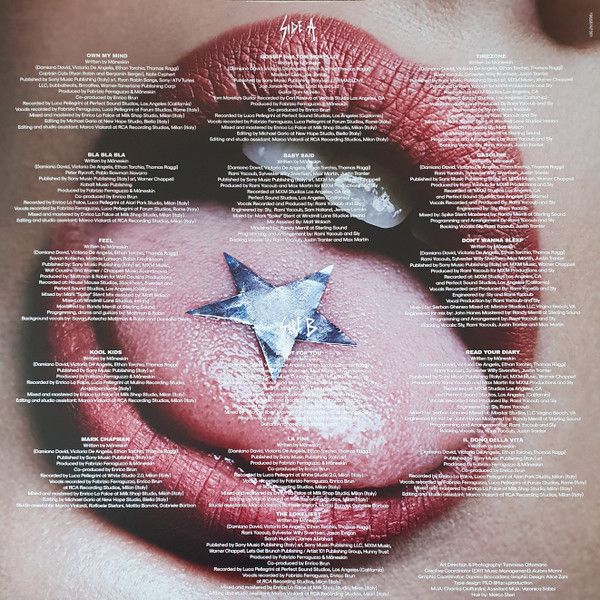 Maneskin – Rush! (LP, Album, Picture Disc, Vinyl)|Місячне сяйво-Поспішайте!