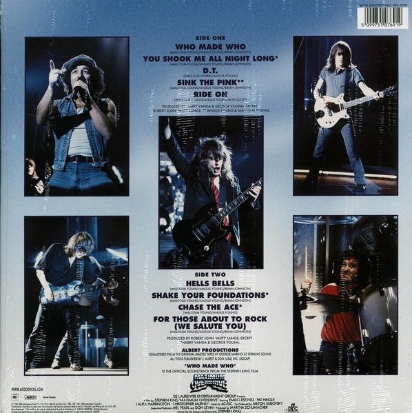 Платівка AC/DC – Who Made Who|ЕЙСІ/ДІСІ-Хто зробив кого