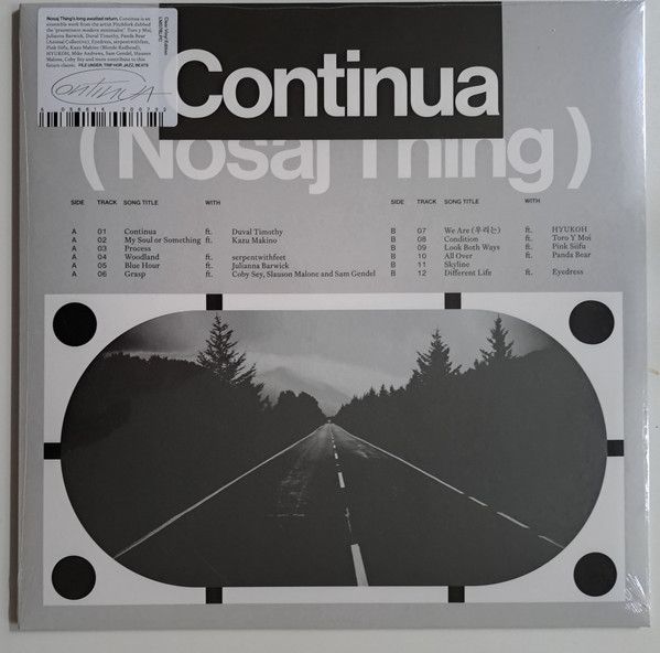 Платівка Nosaj Thing – Continua|Джейсон В.Чанг